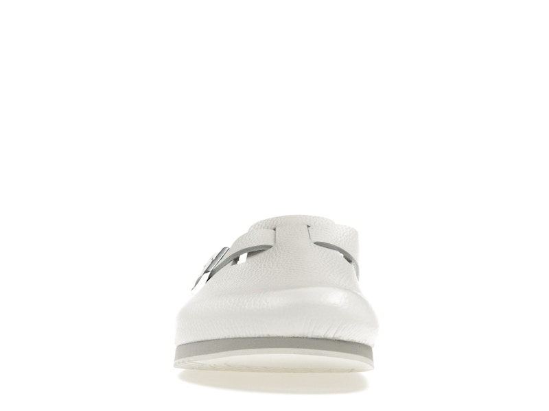 Birkenstock Boston Super Grip Leather White
