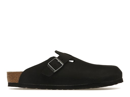Birkenstock Boston Vegano Birkibuc Negro 0