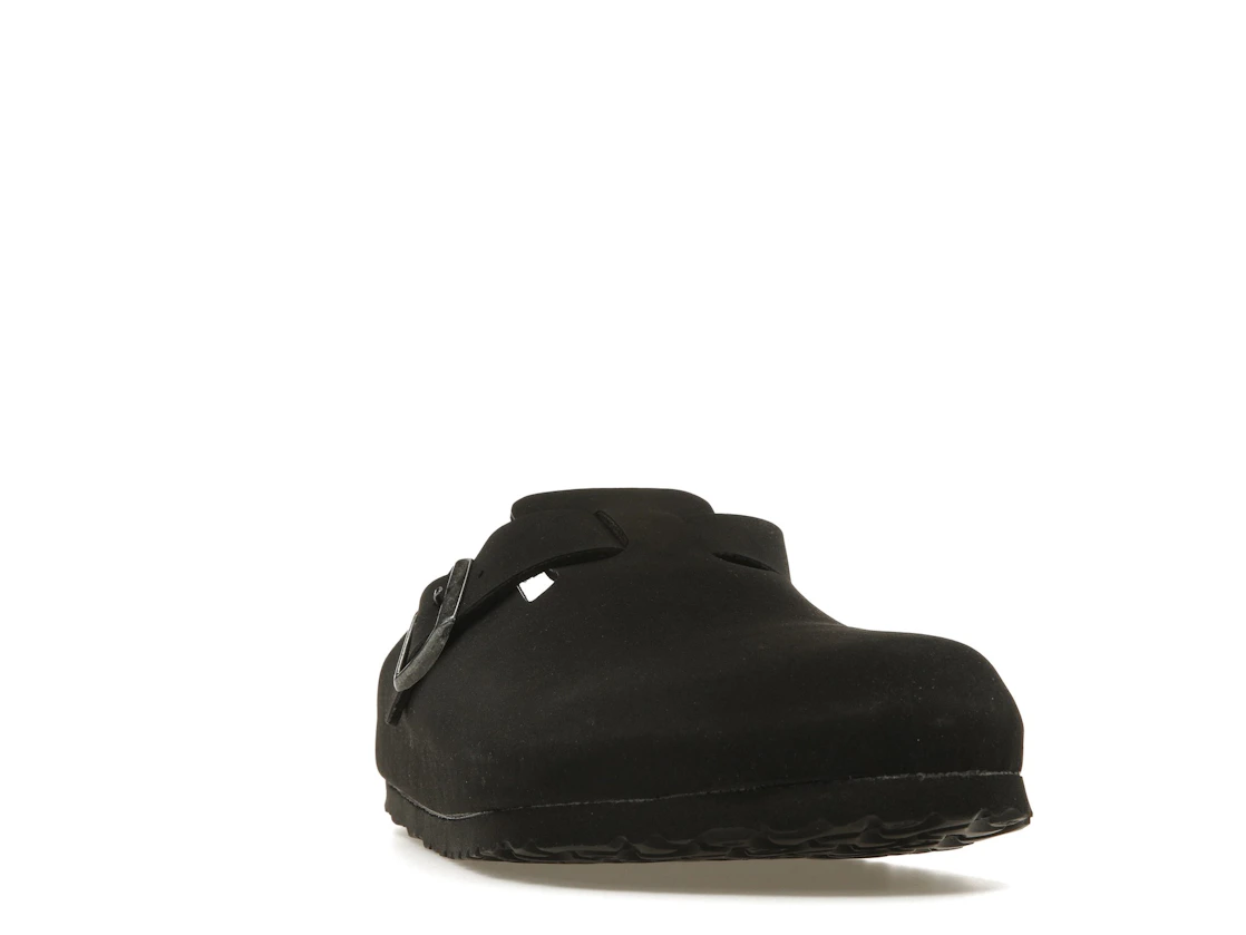 Birkenstock Boston Vegan Birkibuc Black