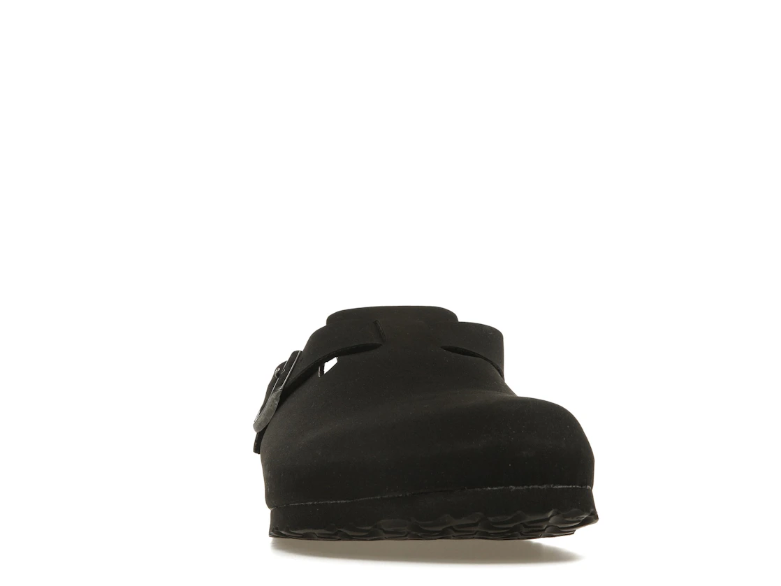 Birkenstock Boston Vegan Birkibuc Black