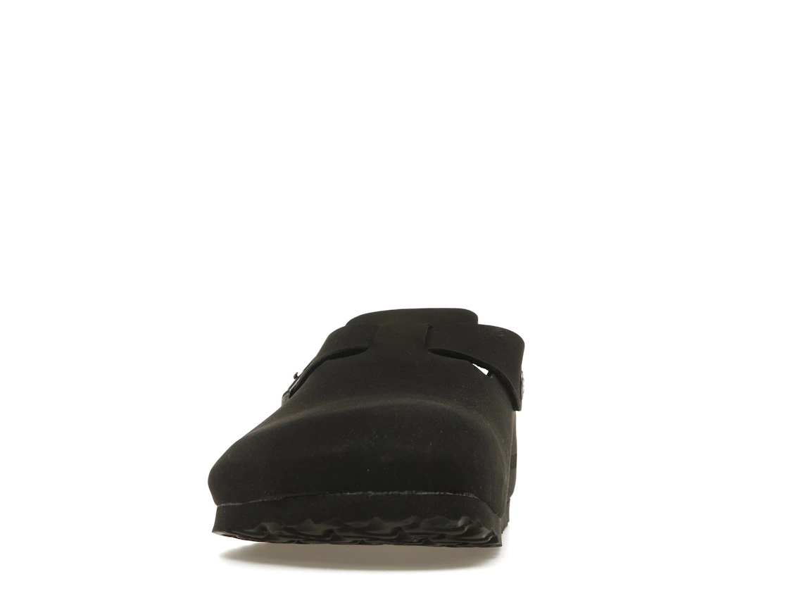 Birkenstock Boston Vegan Birkibuc Black
