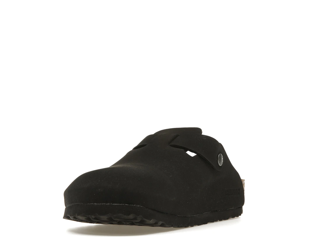 Birkenstock Boston Vegan Birkibuc Black