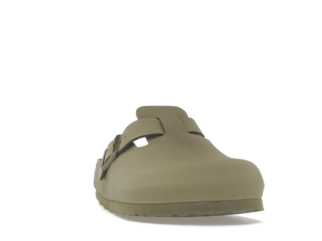 Birkenstock Boston Vegan Birkibuc Khaki