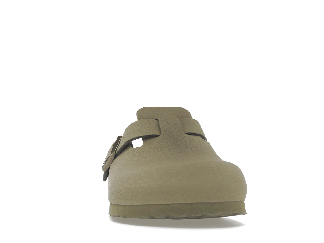 Birkenstock Boston Vegan Birkibuc Khaki