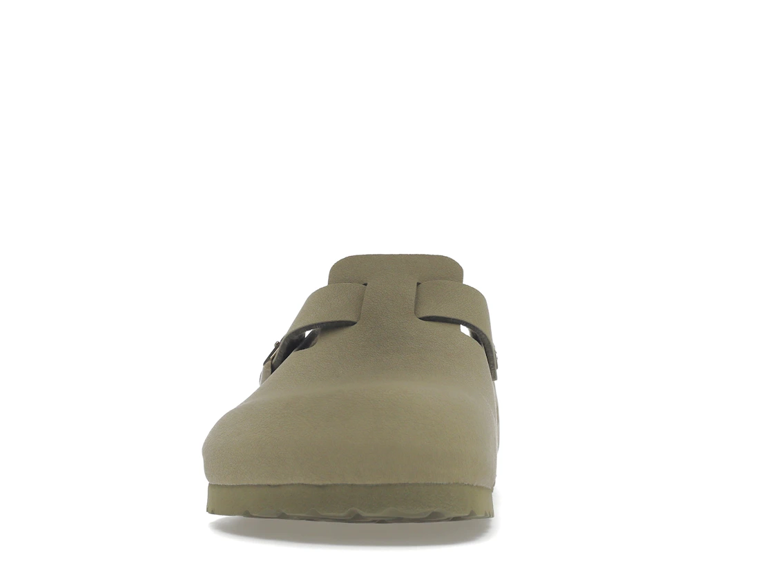 Birkenstock Boston Vegan Birkibuc Khaki