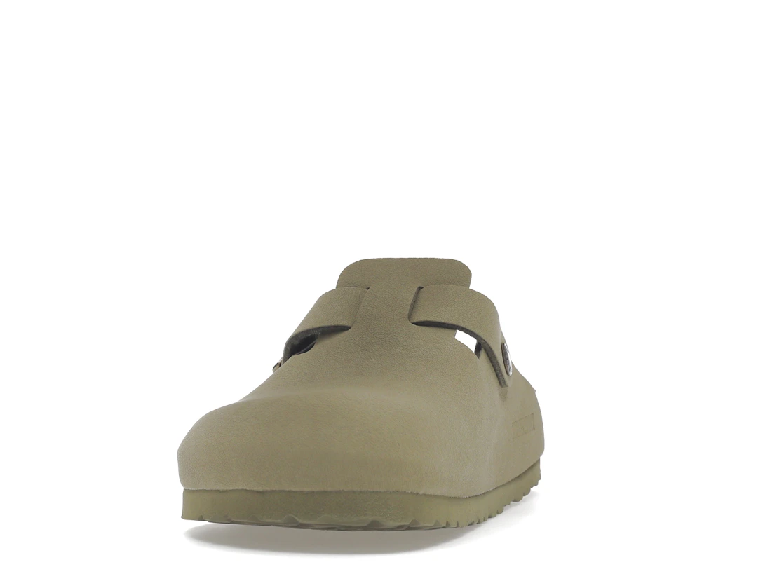 Birkenstock Boston Vegan Birkibuc Khaki