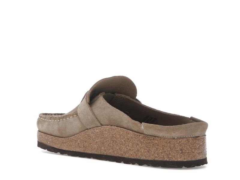 Birkenstock Buckley Suede Gray Taupe