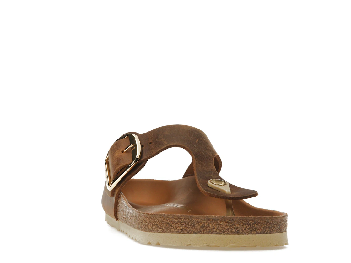 Birkenstock Gizeh Big Buckle Oiled Nubuck Cognac (Women's)