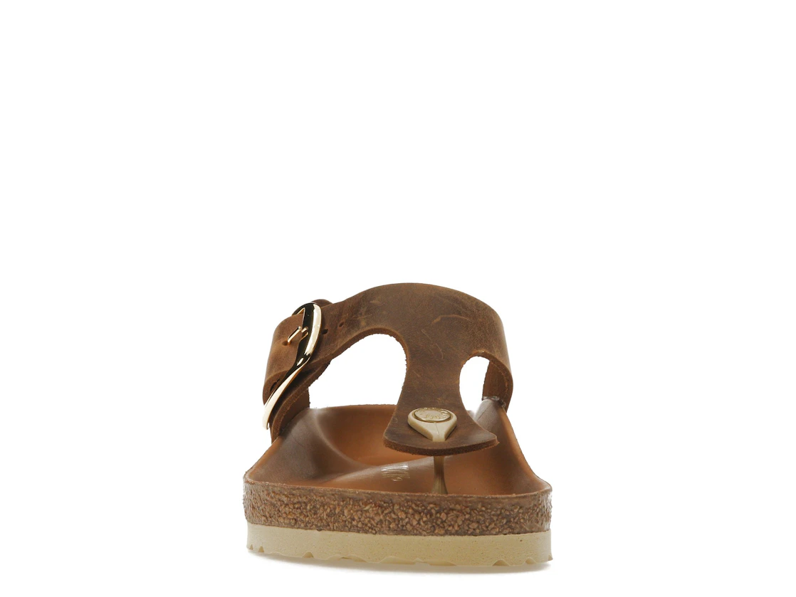 Birkenstock Gizeh Big Buckle Oiled Nubuck Cognac (Women's)