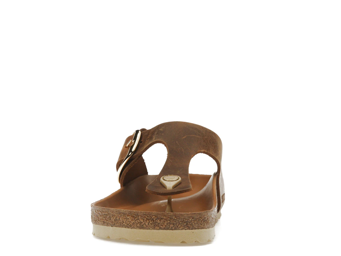 Birkenstock Gizeh Big Buckle Oiled Nubuck Cognac (Women's)