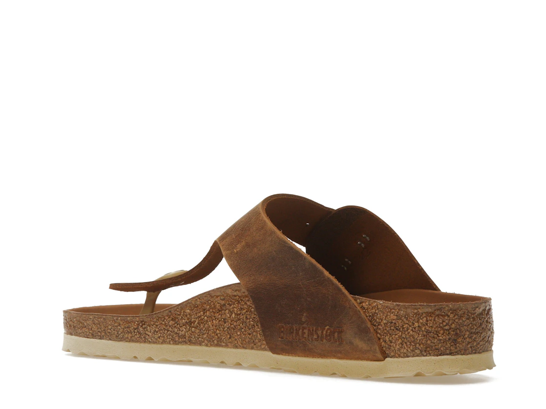 Birkenstock Gizeh Big Buckle Oiled Nubuck Cognac (Women's)