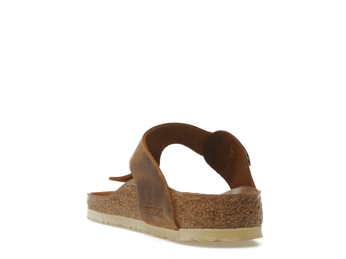 Birkenstock Gizeh Big Buckle Oiled Nubuck Cognac (Women's)