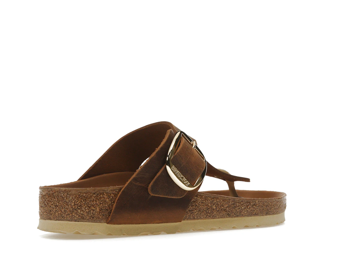 Birkenstock Gizeh Big Buckle Oiled Nubuck Cognac (Women's)