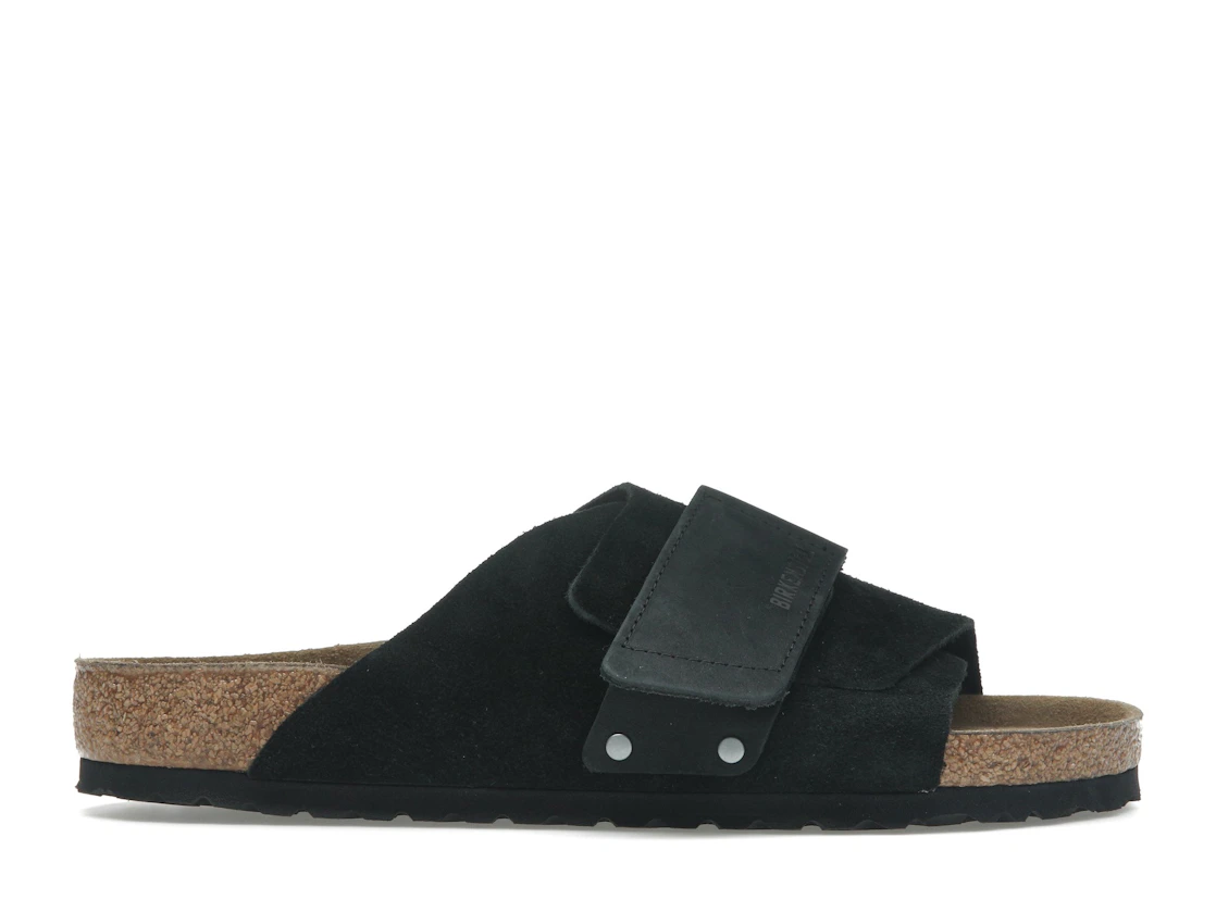 Birkenstock Kyoto Nubuck Suede Black