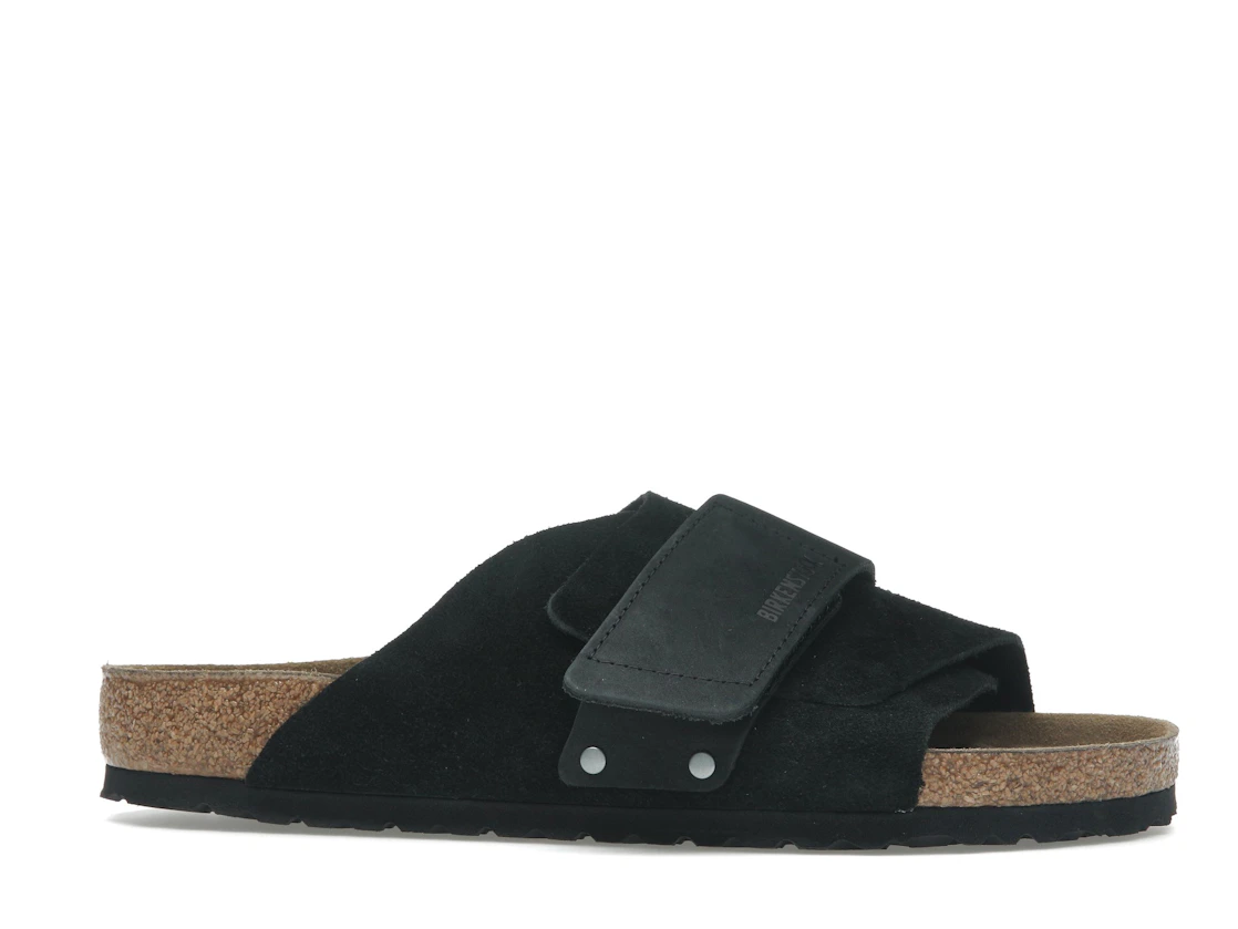 Birkenstock Kyoto Nubuck Suede Black