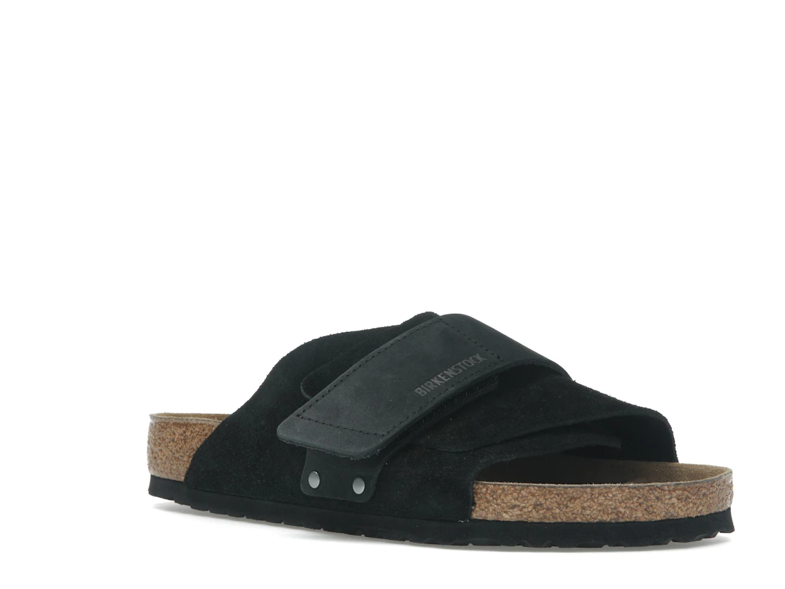 Birkenstock Kyoto Nubuck Suede Black