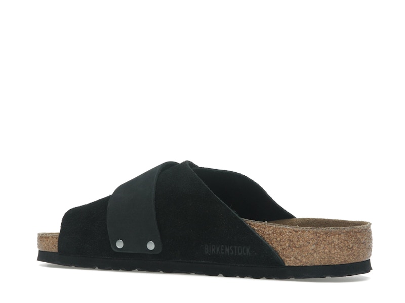 Birkenstock Kyoto Nubuck Suede Black