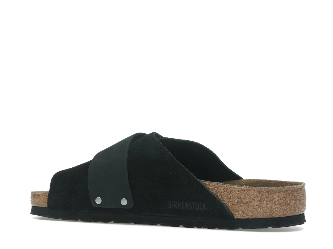 Birkenstock Kyoto Nubuck Suede Black