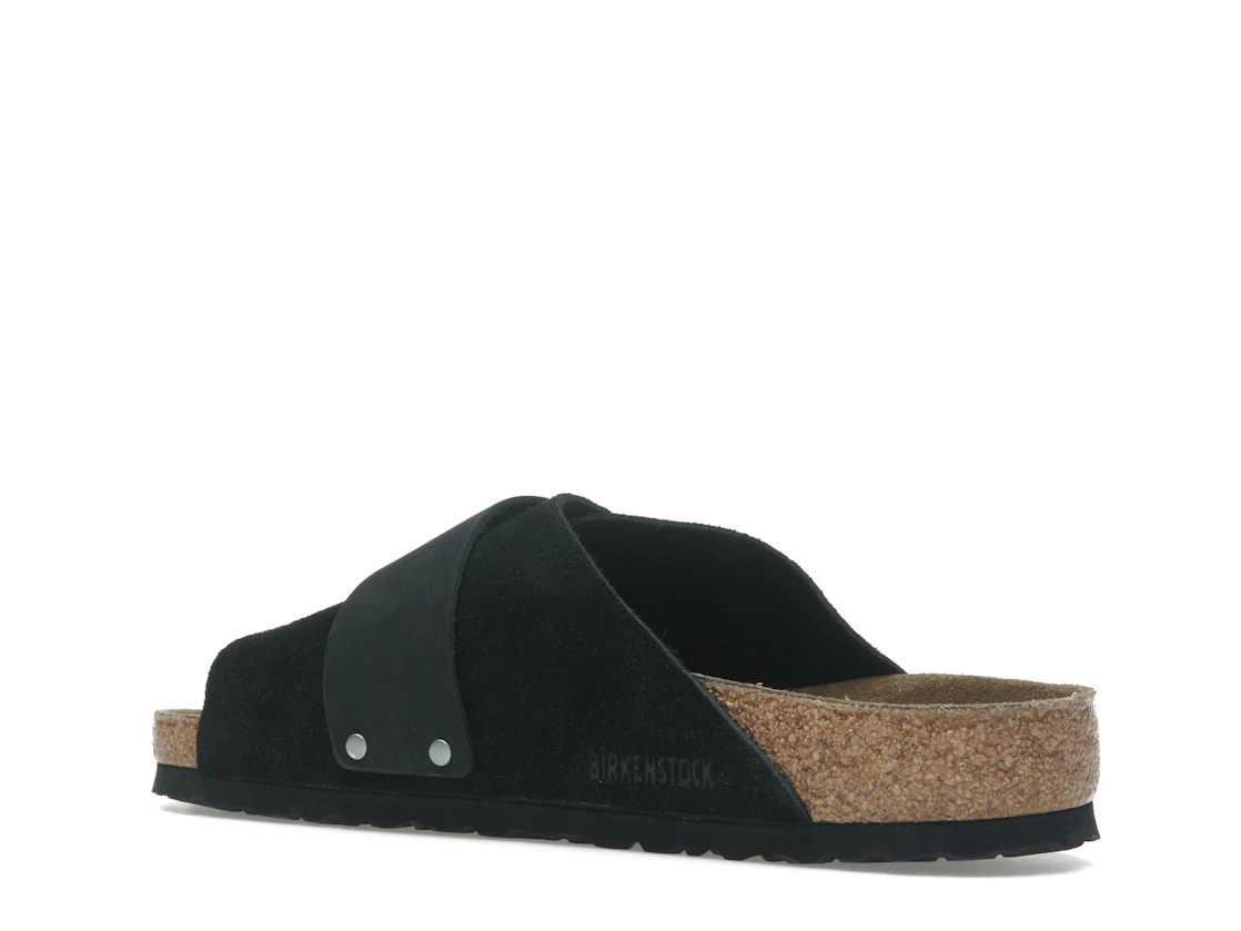 Birkenstock Kyoto Nubuck Suede Black