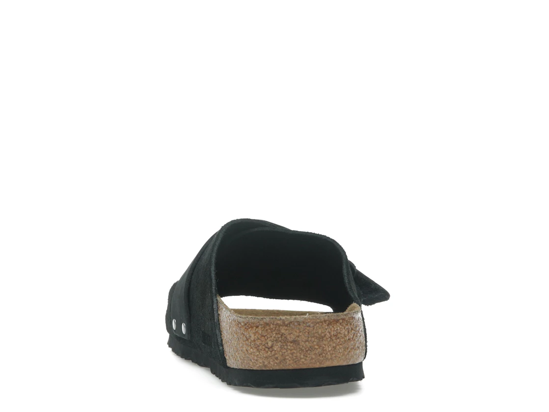 Birkenstock Kyoto Nubuck Suede Black