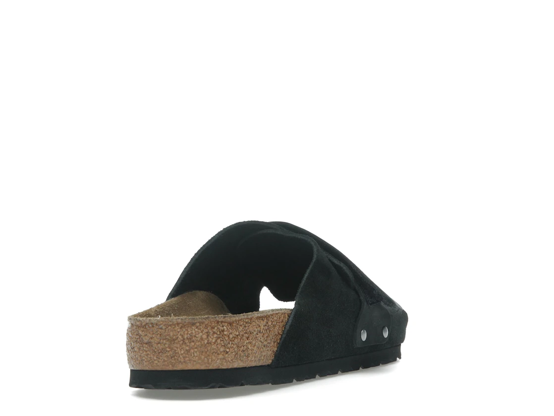 Birkenstock Kyoto Nubuck Suede Black