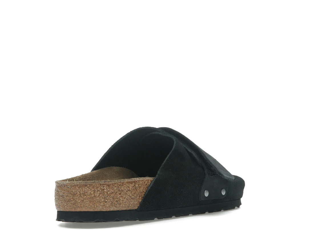 Birkenstock Kyoto Nubuck Suede Black