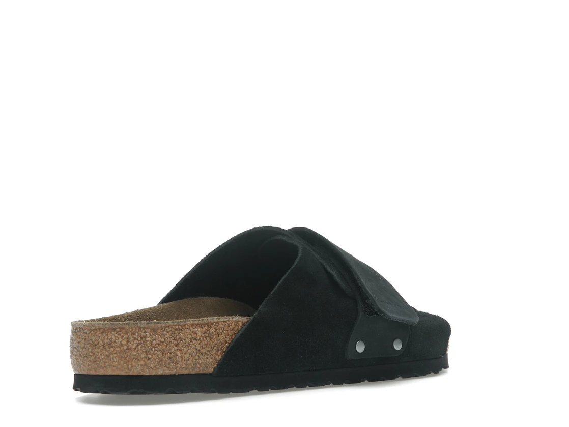 Birkenstock Kyoto Nubuck Suede Black