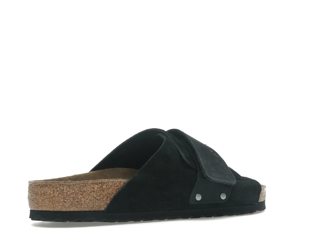 Birkenstock Kyoto Nubuck Suede Black