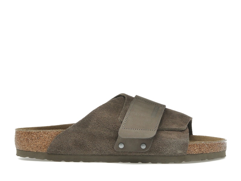 Birkenstock Kyoto Nubuck-Suede Concrete Gray