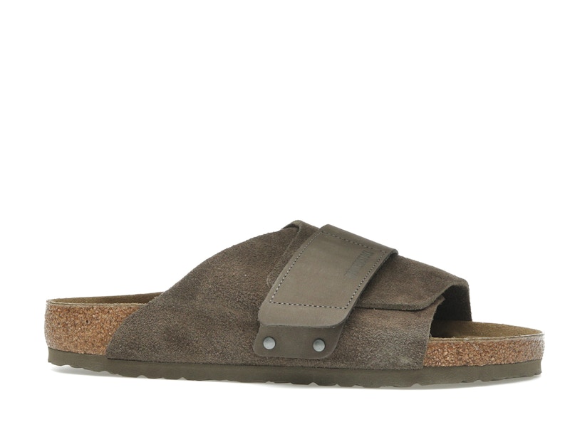 Birkenstock Kyoto Nubuck-Suede Concrete Gray