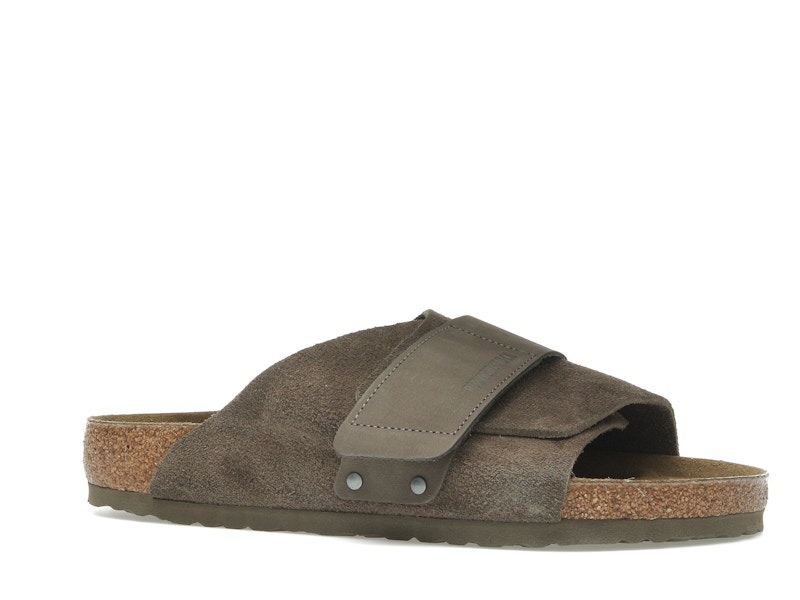 Birkenstock Kyoto Nubuck-Suede Concrete Gray