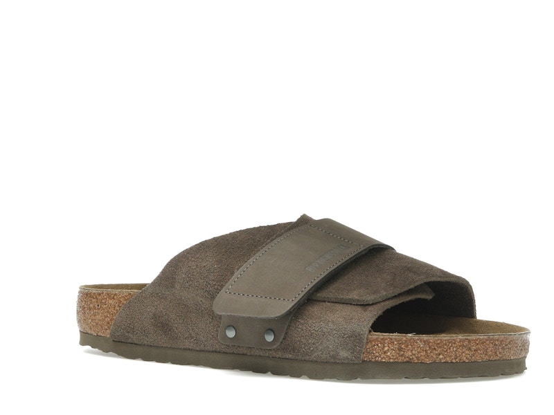 Birkenstock Kyoto Nubuck-Suede Concrete Gray