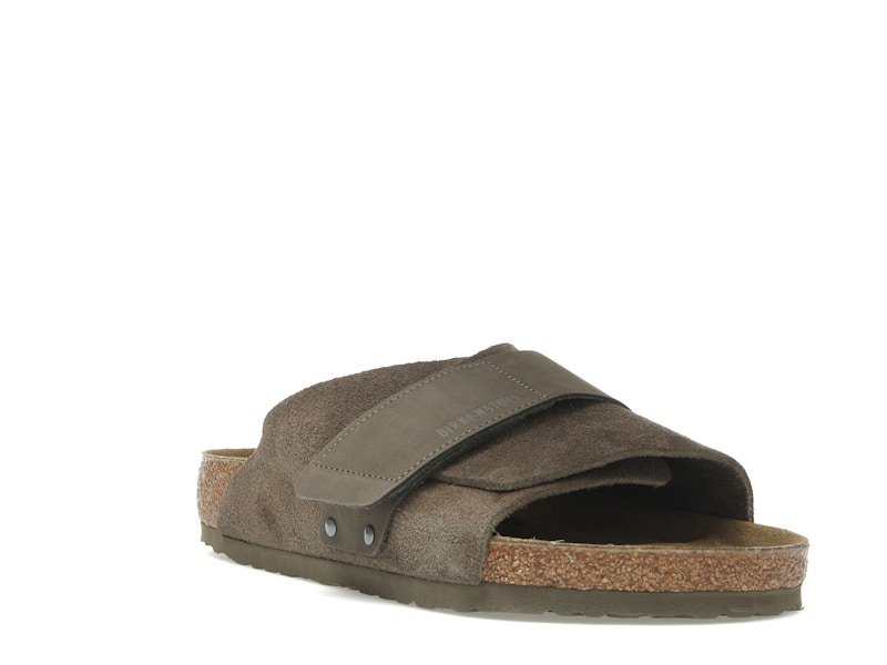 Birkenstock Kyoto Nubuck-Suede Concrete Gray