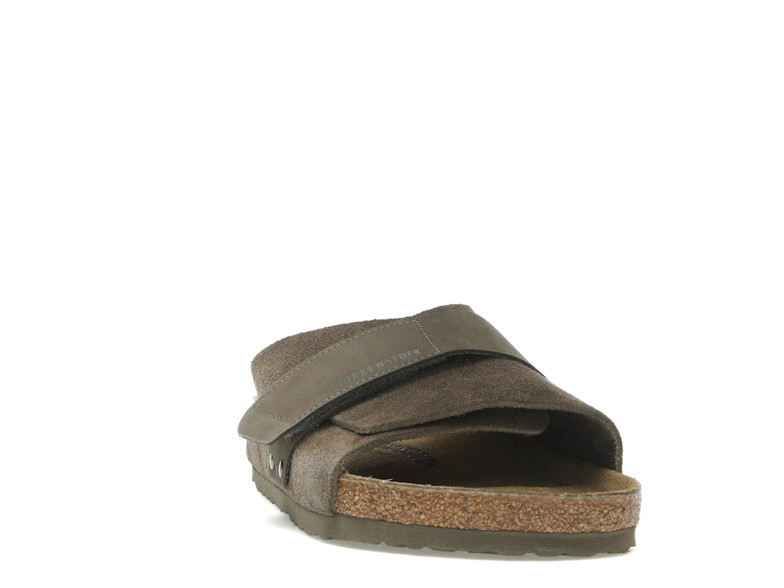 Birkenstock Kyoto Nubuck-Suede Concrete Gray