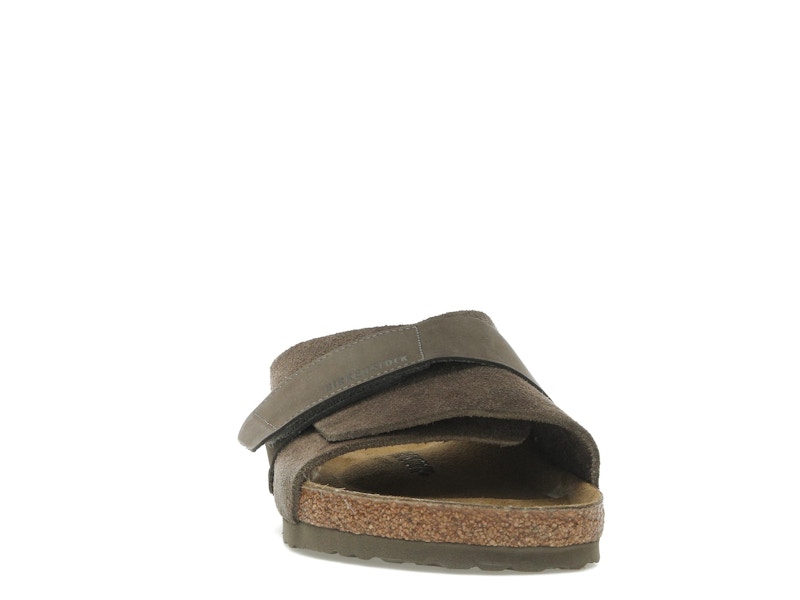 Birkenstock Kyoto Nubuck-Suede Concrete Gray