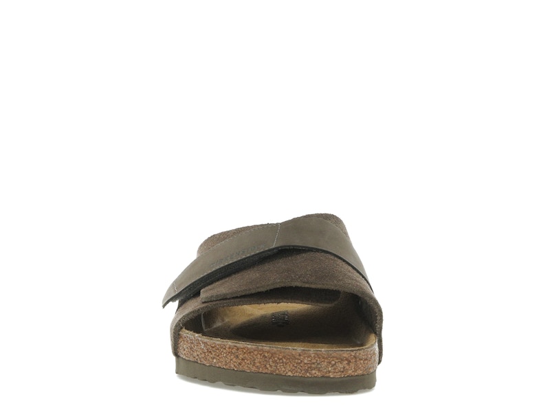 Birkenstock Kyoto Nubuck-Suede Concrete Gray