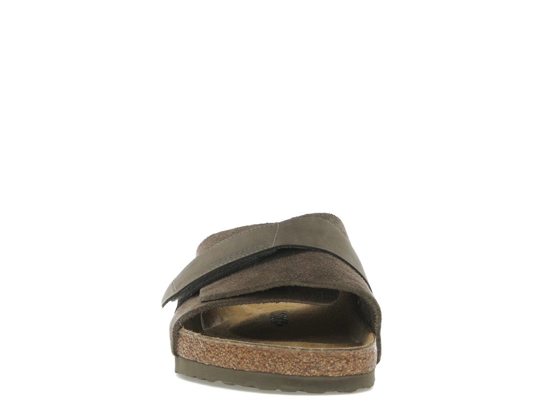 Birkenstock Kyoto Nubuck-Suede Concrete Gray