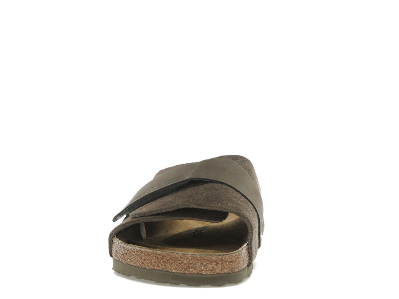 Birkenstock Kyoto Nubuck-Suede Concrete Gray