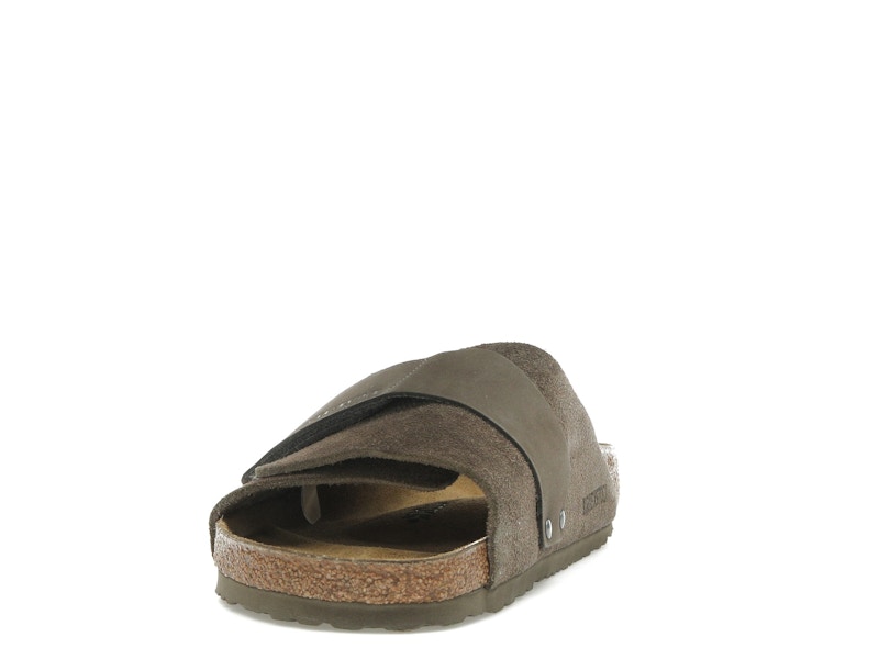 Birkenstock Kyoto Nubuck-Suede Concrete Gray