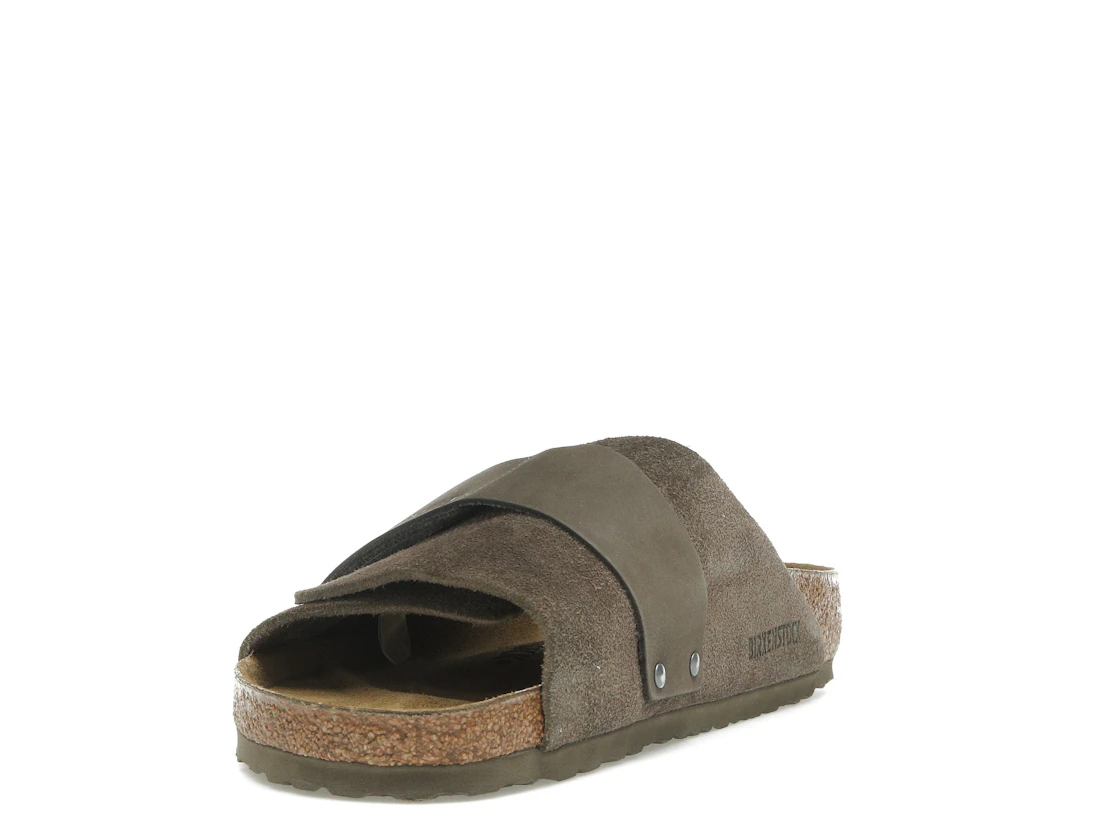 Birkenstock Kyoto Nubuck-Suede Concrete Gray
