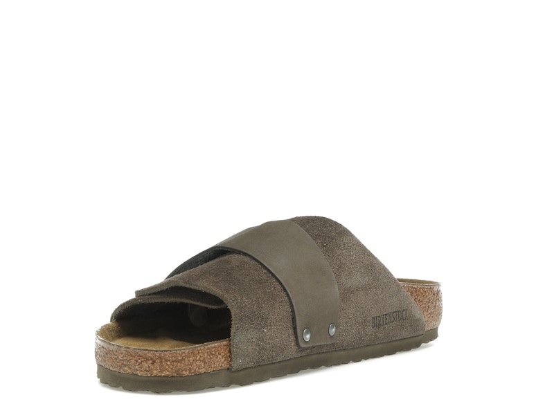 Birkenstock Kyoto Nubuck-Suede Concrete Gray