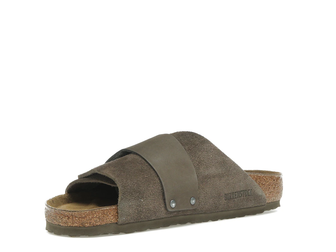 Birkenstock Kyoto Nubuck-Suede Concrete Gray
