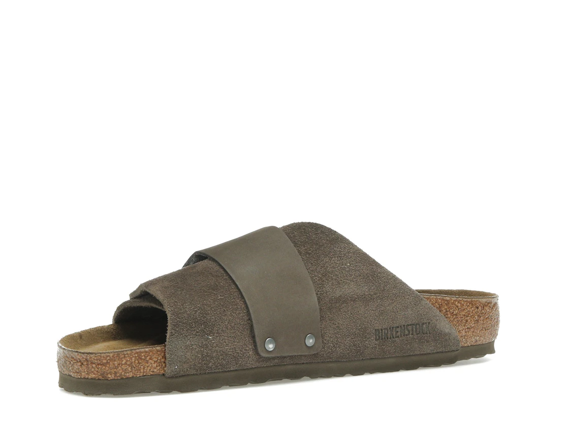 Birkenstock Kyoto Nubuck-Suede Concrete Gray