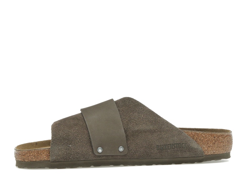 Birkenstock Kyoto Nubuck-Suede Concrete Gray