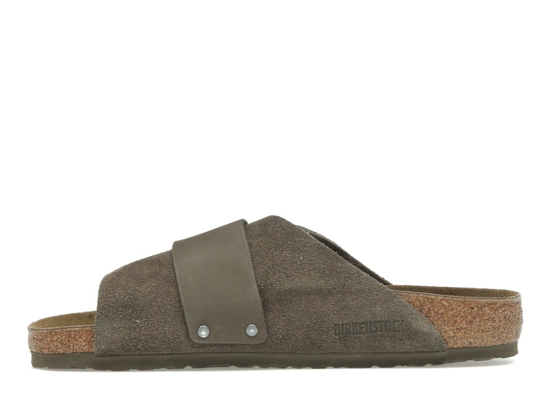 Birkenstock Kyoto Nubuck-Suede Concrete Gray