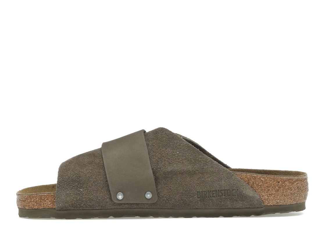 Birkenstock Kyoto Nubuck-Suede Concrete Gray