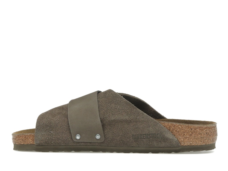 Birkenstock Kyoto Nubuck-Suede Concrete Gray