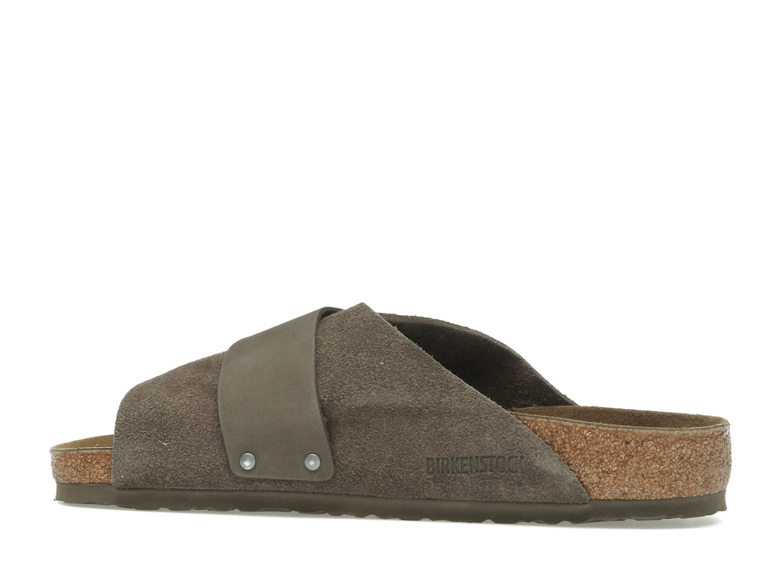 Birkenstock Kyoto Nubuck-Suede Concrete Gray