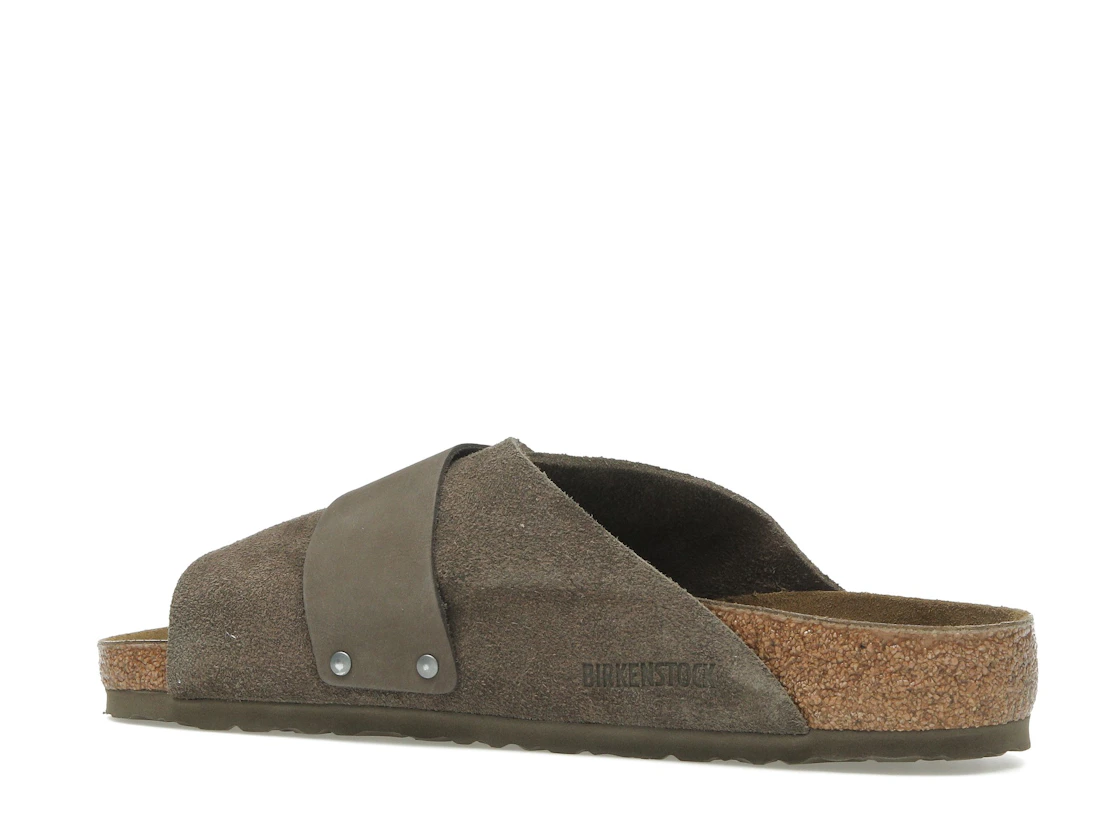 Birkenstock Kyoto Nubuck-Suede Concrete Gray