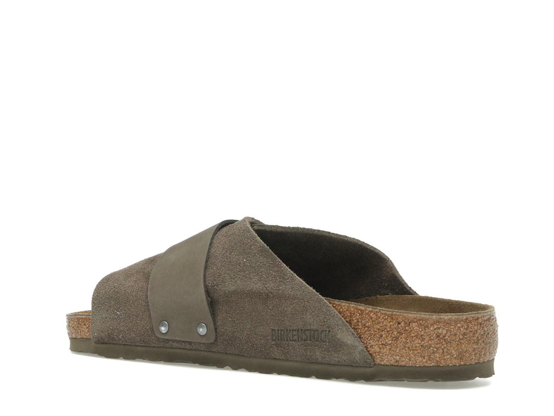 Birkenstock Kyoto Nubuck-Suede Concrete Gray